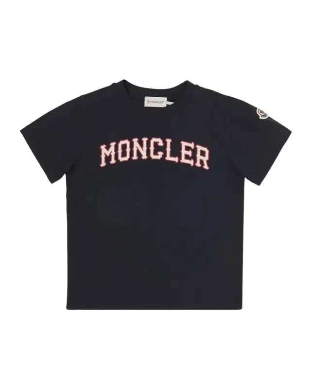 Moncler Boy 's Logo-Print Cotton T-Shirt, Size 8-10