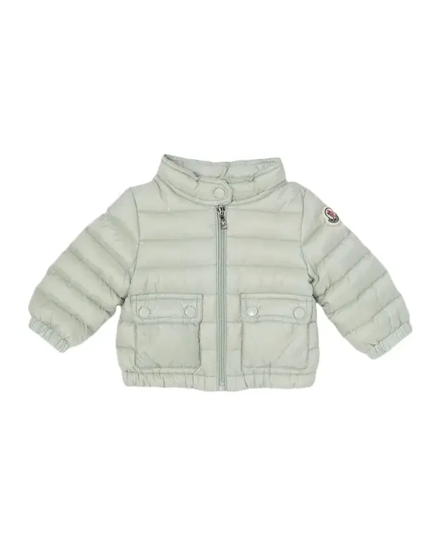 Girl 's Lans Short Down Jacket, Size 6M-3