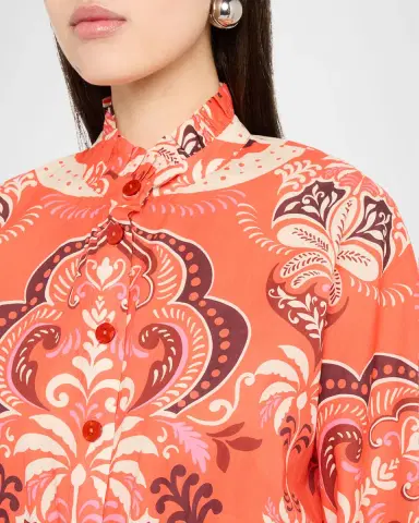 Cara Cara Beatrice Printed Mini Shirtdress | Thumbnail 5 Cara Cara Beatrice Printed Mini Shirtdress | Thumbnail 5