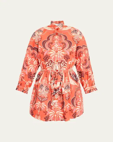 Cara Cara Beatrice Printed Mini Shirtdress | Thumbnail 6 Cara Cara Beatrice Printed Mini Shirtdress | Thumbnail 6
