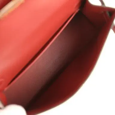 HERMÈS Hermes Kelly Sellier 20 Rouge H Box Gold Hardware | Thumbnail 8