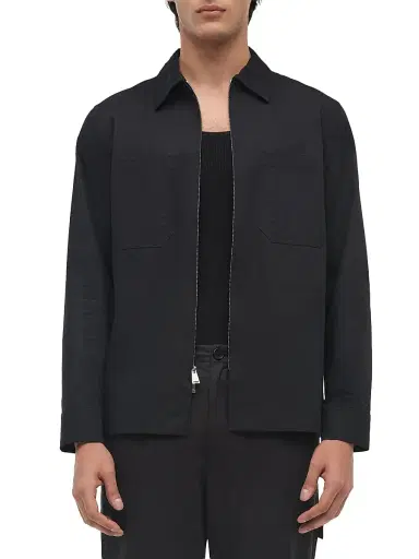 Simkhai Men's Thatcher Cotton-Blend Zip-Front Carpenter Jacket | Thumbnail 1 Simkhai Men's Thatcher Cotton-Blend Zip-Front Carpenter Jacket | Thumbnail 1