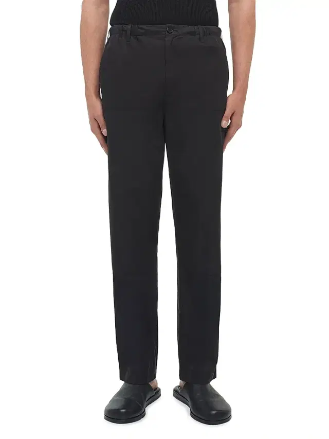 SIMKHAI Men's Rainier Cotton-Blend Straight-Leg Carpenter Pants - Black