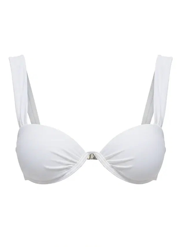 Women's Anniston Striped Bikini Top - White