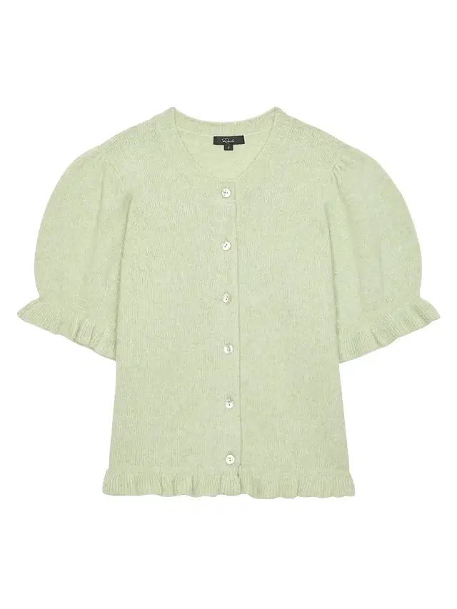 Rails Women's Lora Ruffled Knit Crewneck Cardigan - Julep
