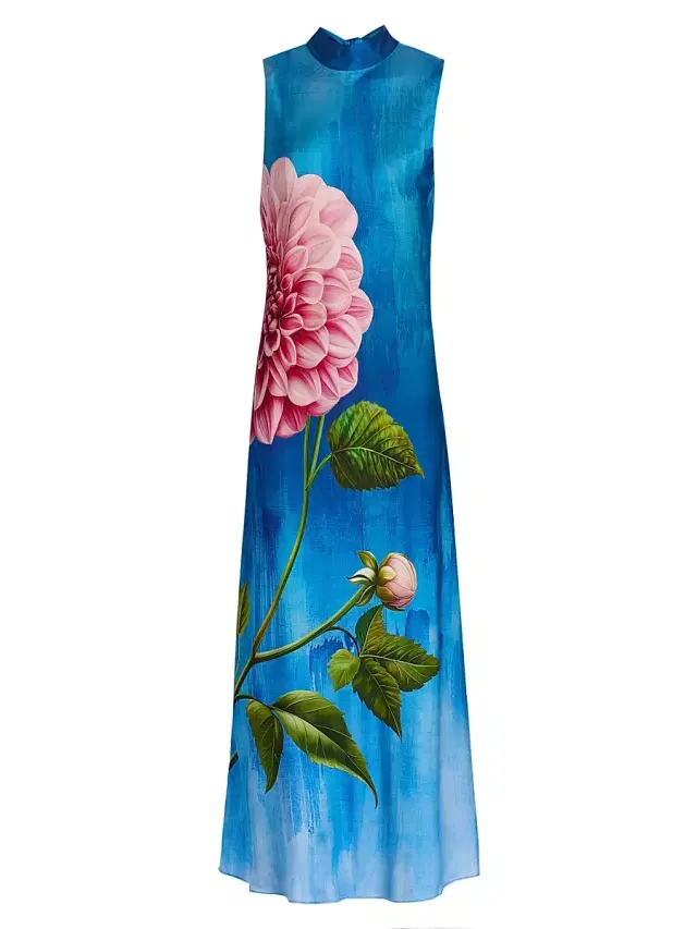 Elie Tahari Women's The Sonja Garden Escape Maxi Dress - Garden Escape