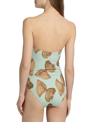 Ulla Johnson Women's Montery Strapless One-Piece Swimsuit | Thumbnail 4 Ulla Johnson Women's Montery Strapless One-Piece Swimsuit | Thumbnail 4