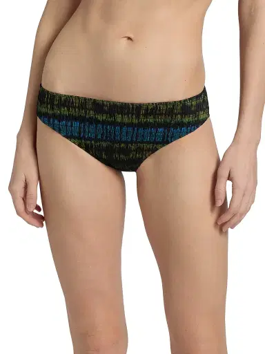 Ulla Johnson Women's Marseille Smocked Bikini Bottom - Lagoon - Size XL | Thumbnail 3 Ulla Johnson Women's Marseille Smocked Bikini Bottom - Lagoon - Size XL | Thumbnail 3