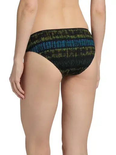 Ulla Johnson Women's Marseille Smocked Bikini Bottom - Lagoon - Size XL | Thumbnail 4 Ulla Johnson Women's Marseille Smocked Bikini Bottom - Lagoon - Size XL | Thumbnail 4