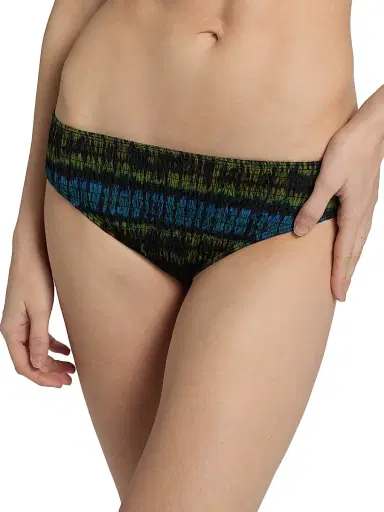 Ulla Johnson Women's Marseille Smocked Bikini Bottom - Lagoon - Size XL | Thumbnail 5 Ulla Johnson Women's Marseille Smocked Bikini Bottom - Lagoon - Size XL | Thumbnail 5