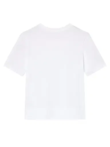Frame Women's Crewneck Cotton Boxy T-Shirt - White - Size XL | Thumbnail 2 Frame Women's Crewneck Cotton Boxy T-Shirt - White - Size XL | Thumbnail 2