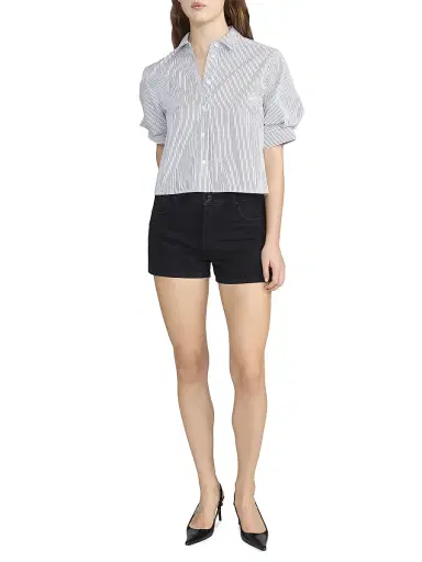 Frame Women's The Billow Striped Cotton Shirt | Thumbnail 2 Frame Women's The Billow Striped Cotton Shirt | Thumbnail 2
