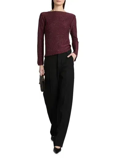 Altuzarra Women's Lear Metallic Sweater | Thumbnail 2 Altuzarra Women's Lear Metallic Sweater | Thumbnail 2