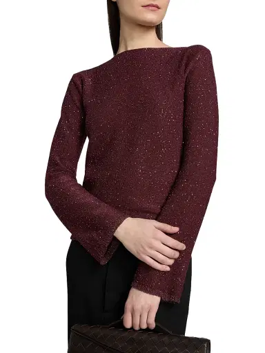 Altuzarra Women's Lear Metallic Sweater | Thumbnail 6 Altuzarra Women's Lear Metallic Sweater | Thumbnail 6