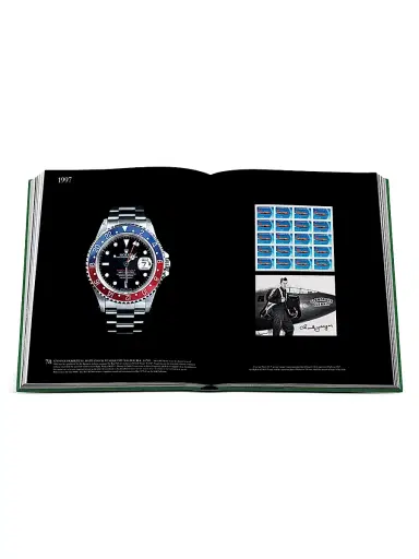 Assouline ''Rolex: The Impossible Collection'' 2nd Edition Hardcover Book - Green | Thumbnail 6