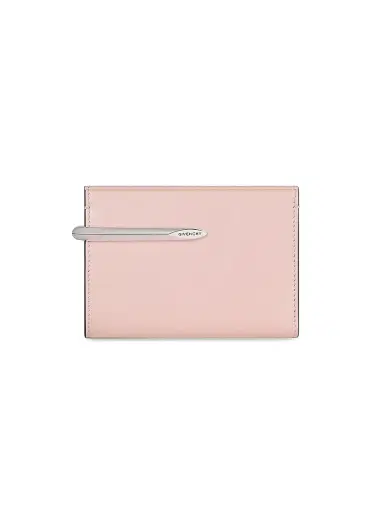 Givenchy Women's Pinch Wallet in Leather - Baby Pink | Thumbnail 1