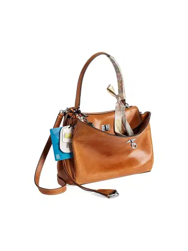 Balenciaga Women's Rodeo Small Top Handle Bag with Charms - Tan Cowboy | Thumbnail 2