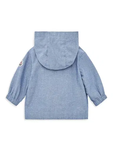 Moncler Baby Boy's & Little Boy's Nur Hooded Jacket - Cobalt Blue - Size 3 | Thumbnail 2