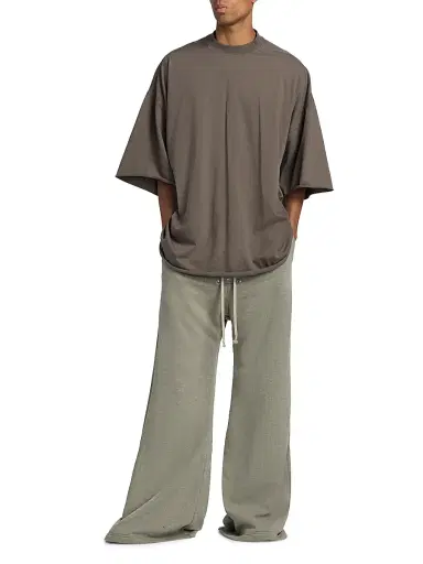 DRKSHDW by Rick Owens Men's Tommy Cotton Oversized T-Shirt | Thumbnail 2 DRKSHDW by Rick Owens Men's Tommy Cotton Oversized T-Shirt | Thumbnail 2