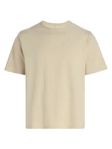 Rick Owens Men's Brad Cotton T-Shirt - Sand - Size XXL | Thumbnail 1 Rick Owens Men's Brad Cotton T-Shirt - Sand - Size XXL | Thumbnail 1