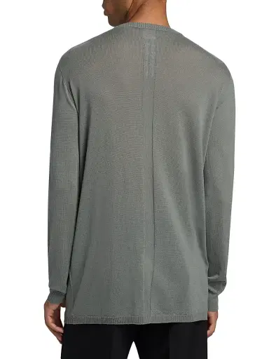 Rick Owens Men's Maglia Wool Sweater | Thumbnail 5