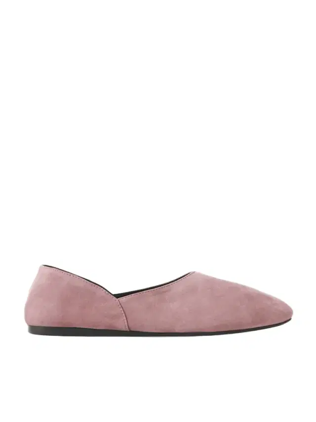 Jane Paneled Suede Flats