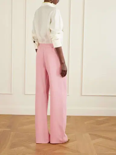 Valentino Garavani Silk-cady Wide-leg Pants | Thumbnail 3