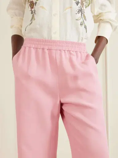 Valentino Garavani Silk-cady Wide-leg Pants | Thumbnail 4
