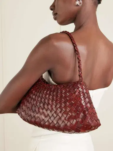 Dragon Diffusion Rosanna Mini Woven Leather Tote | Thumbnail 3 Dragon Diffusion Rosanna Mini Woven Leather Tote | Thumbnail 3