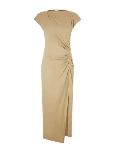 Isabel Marant Nadela Gathered Cotton-jersey Midi Dress | Thumbnail 1 Isabel Marant Nadela Gathered Cotton-jersey Midi Dress | Thumbnail 1