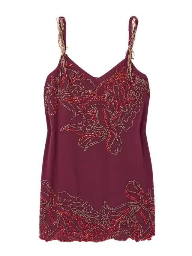 Crystal-embellished Silk-crepe Camisole