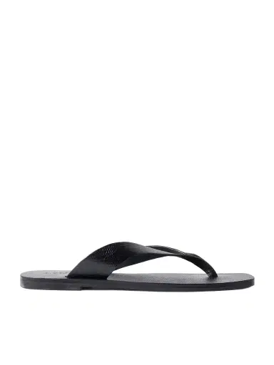 A Emery Kinto Lizard-effect Leather Flip Flops | Thumbnail 1 A Emery Kinto Lizard-effect Leather Flip Flops | Thumbnail 1