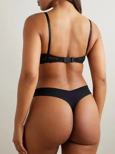 Commando Double Take Set Of Two Lace-trimmed Stretch Thongs | Thumbnail 3 Commando Double Take Set Of Two Lace-trimmed Stretch Thongs | Thumbnail 3
