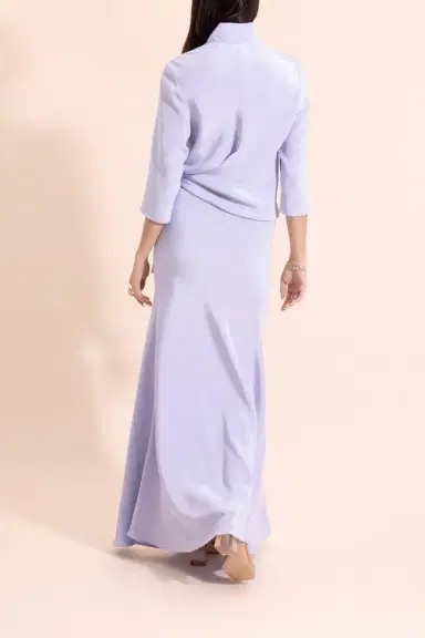 PETER COHEN Blouse Maxi Dress - Chambray | Thumbnail 4