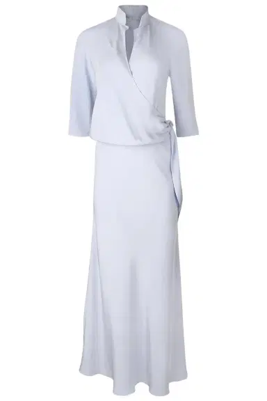 PETER COHEN Blouse Maxi Dress - Chambray | Thumbnail 1
