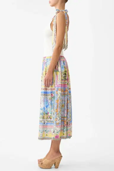 Camilla Bodice Splice Midi Dress | Thumbnail 5