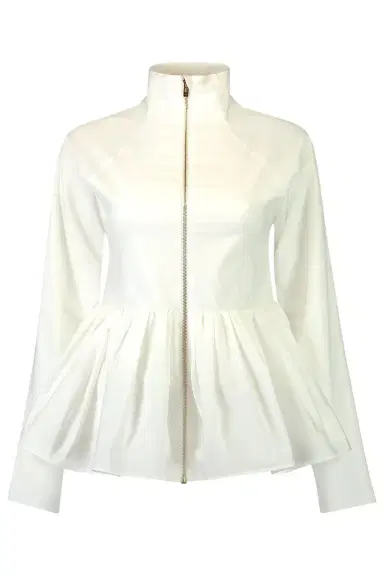 Alaïa Front Zip Peplum Jacket | Thumbnail 1 Alaïa Front Zip Peplum Jacket | Thumbnail 1