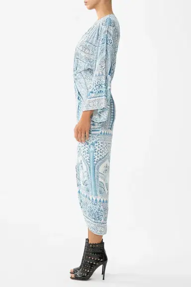 Camilla Hi-Lo Split Front Twist Dress | Thumbnail 3
