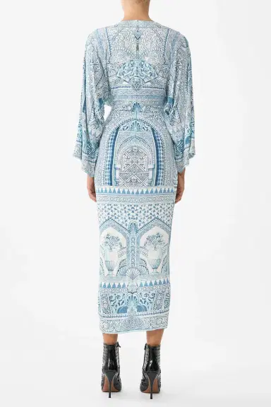 Camilla Hi-Lo Split Front Twist Dress | Thumbnail 6