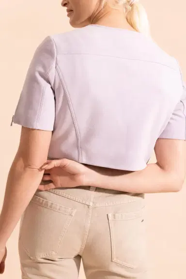 LAMARQUE Kirsi Cropped Jacket | Thumbnail 4 LAMARQUE Kirsi Cropped Jacket | Thumbnail 4