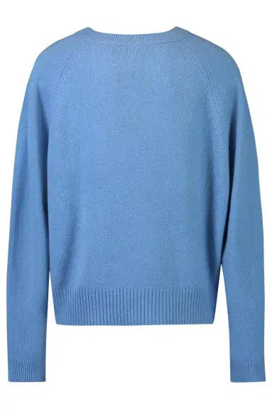 Max Mara Long Sleeve Sweater - Light Blue | Thumbnail 5 Max Mara Long Sleeve Sweater - Light Blue | Thumbnail 5