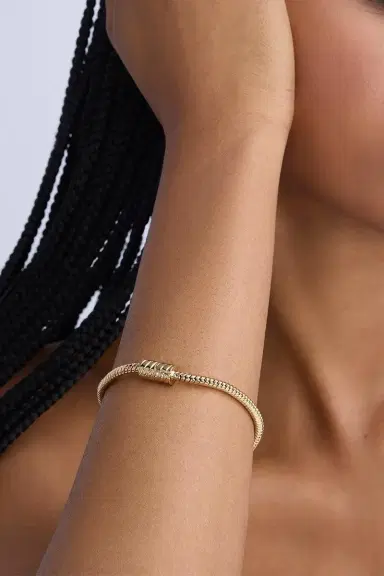 Jennifer Fisher Madison Avenue Flex Bracelet - Yellow | Thumbnail 2