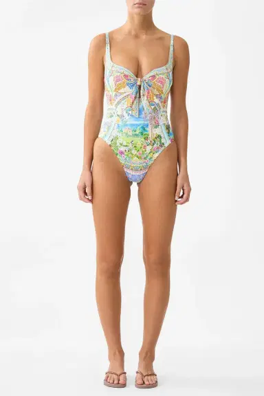 Camilla Tie Front One Piece | Thumbnail 2 Camilla Tie Front One Piece | Thumbnail 2