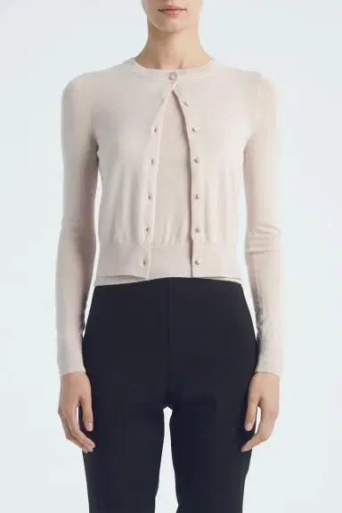 Adam Lippes Worth Cardigan - Pink | Thumbnail 2