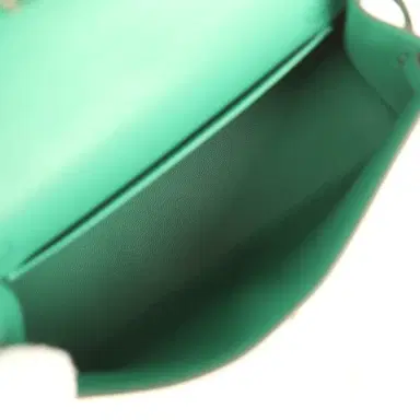HERMÈS Hermes Kelly Sellier 20 Vert Vertigo Epsom Palladium Hardware | Thumbnail 9 HERMÈS Hermes Kelly Sellier 20 Vert Vertigo Epsom Palladium Hardware | Thumbnail 9