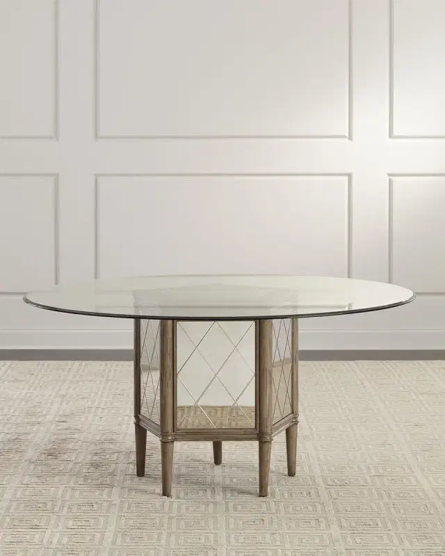 Katherine Noble by BMC Alisa Round Pedestal Dining Table