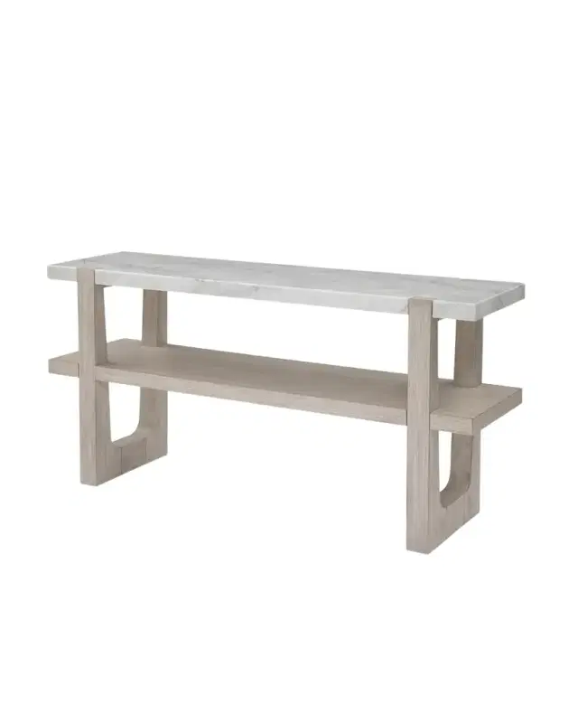 Katherine Noble by BMC Nantucket Marble Top Console