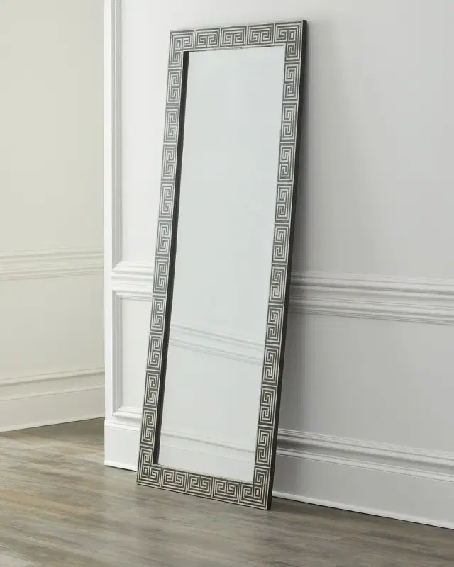 Katherine Noble by BMC Greek Key Floor Mirror