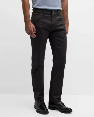 Giorgio Armani Men's 5-Pocket Twill Pants | Thumbnail 2