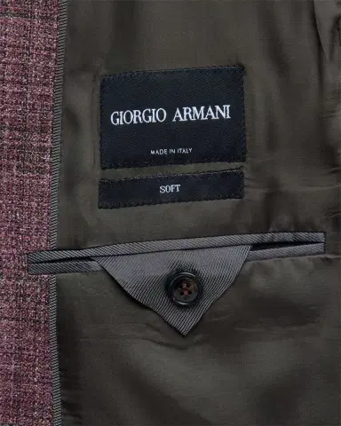 Giorgio Armani Men 's Melange Wool-Blend Sport Coat | Thumbnail 5 Giorgio Armani Men 's Melange Wool-Blend Sport Coat | Thumbnail 5